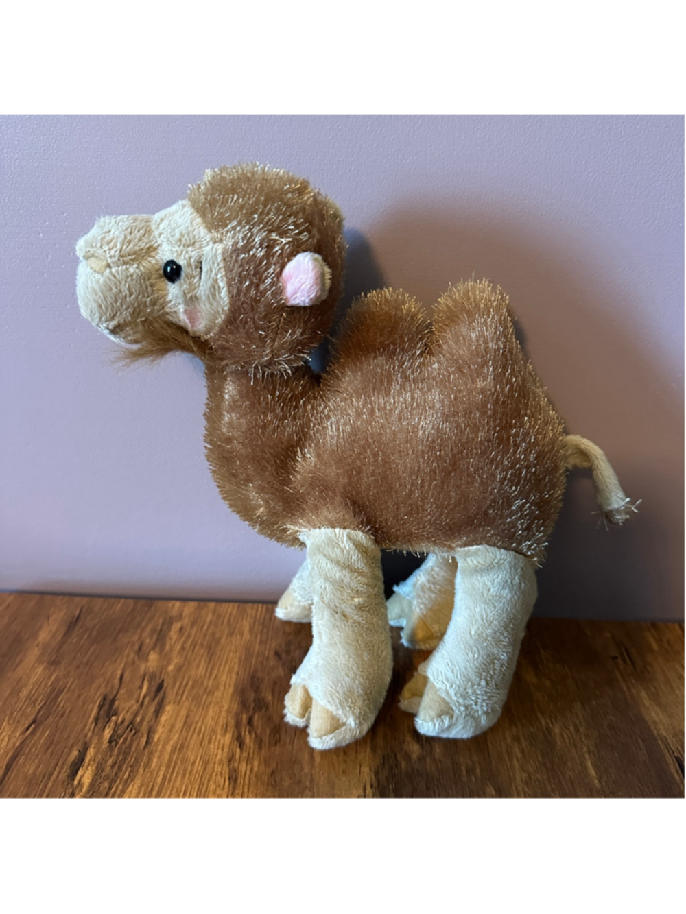 Ganz Webkinz Camel Plush HM341 Retired Brown Tan 8" Stuffed Animal No Code